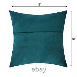 Green Peacock Bedding Sofa Cushion Cover Indian Decorative Pillow Case Cover 12