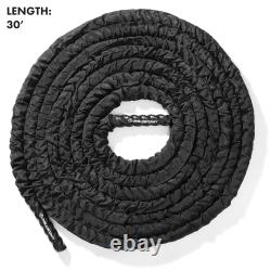 Gym Exercise Battle Rope with Cover with Anchor Kit