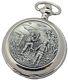 Hikers Silver Mechanical Pocket Watch Mens Countryman Walking Gift A E Williams