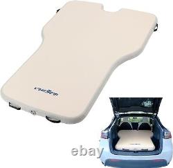 Inflatable Car Mattress 3.15'' Camping Air for SUVs, Full, Cream