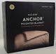 Lp Malouf Anchor Weighted Throw Blanket 48 X 72 Velour Cover Driftwood 12lb