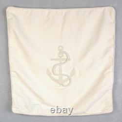 Lauren Ralph Lauren Nautical Rope Trim Anchor Throw Pillow Off White 20x 20