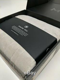 MALOUF ANCHOR Weighted Throw Blanket Deep Sleep Silky Soft Cover 48 x 72, 15lb