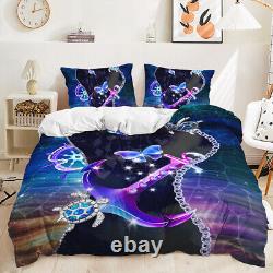 Magic Anchor Rudder Shell Seagrass Turtle Beach Doona Duvet Quilt Cover Bed Set