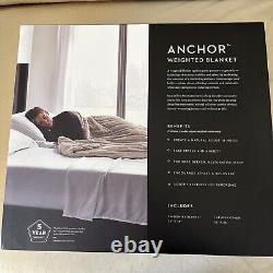 Malouf Anchor Weighted Blanket 5lb -Driftwood Original Price $165