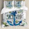 Marine Duvet Cover Ocean Anchor