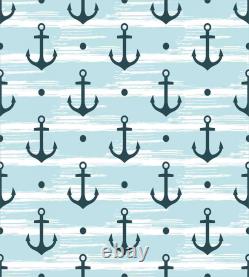 Modern Duvet Cover Set Pattern with Anchors