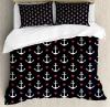 Nautical Anchor Duvet Cover Set Twin Queen King Sizes With Pillow Shams