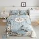 Nautical Bedding Set Anchor Compass Comforter Set For Kids Youth Teens Boys, O