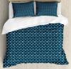 Nautical Blue Duvet Cover Set Anchor Starfish Coral