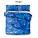 Nautical Sea Beach Anchor Ship Shark Bedding Duvet Cover Pillow Case Set Gift