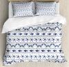 Navy Duvet Cover Set Anchor Starfish Sea Life