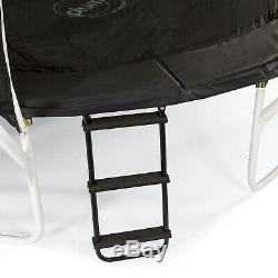 New Plum Play 8FT Latitude Trampoline with rain cover, ladder and ground anchors