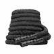 Nylon Covered Heavy Battle Rope 30ft With Anchor Kit, 1.5 Inches Diameter