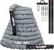 Others Battle Rope With Cover Grey 1.5 In 40 Ft