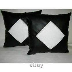 Pillow Cushion Home Decor Cover Real Leather Genuine Soft Lambskin Modern