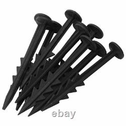 Plastic Anchor Pegs 1000, Weed Control Fabric Membrane Ground Cover Fixing 150mm