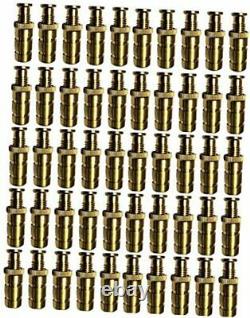Poolzilla Pool Safety Cover Brass Anchors for Concrete and Pavers Pack 50