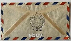 Rare 1932 Naval Ammunition Depot Navy Day Nevada Anchor Cover To Mississippi