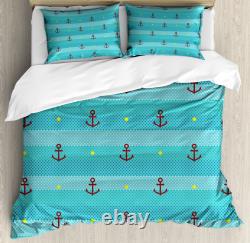 Sea Duvet Cover Set Twin Queen King Sizes with Pillow Shams Bedding Decor