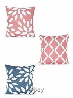 Set of 5 Cushion cover Pillow Cover Living Room Square Cushion Covers 16'' X 16