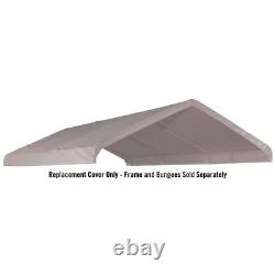 ShelterLogic Canopy Part 10'x20' White Replacement Cover With UV-Resistant Fabric