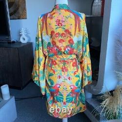 Show Me Your MuMu Parrot Palm Kimono Tropical Coverup revolve kaftan duster