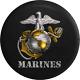 Spare Tire Cover Usmc Us Marine Eagle Globe Anchor Camperfor Suv Or Rv