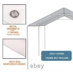 Unbranded Canopy Part Accessory Replacement Cover 10'X 20' Anchor Fabric White