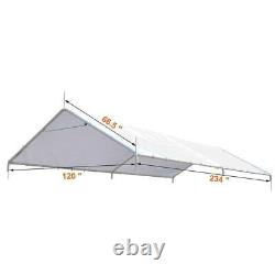 Unbranded Canopy Part Accessory Replacement Cover 10'X 20' Anchor Fabric White