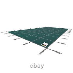 VEVOR Inground Pool Safety Cover Winter Pool Cover 20 x 42 ft with Anchor Tools