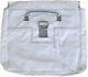 White Vinyl Sandbag Cover Anchor Weight 50 Lb Capacity Heavy Duty 10 Pack Lot