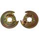 X2 Toyota Corolla E12 Petrol Left And Right Brake Disc Shield Anchor Plate Cover