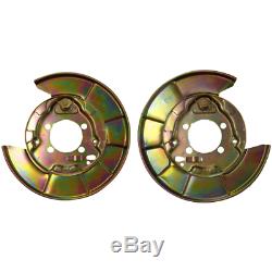 X2 Toyota RAV4 III and IIII left and right brake disc shield anchor plate cover