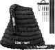 Yes4all Battle Ropes, Workout Rope With Cover, Steel Anchor And Strap Included