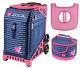 Zuca Sport Bag Anchor My Heart With Lunchbox And Seat Cover Pink
