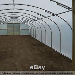 16ft Poly Large Tunnels Commercial Jardin Polytunnel Emballages Plastiques Pièces De Rechange