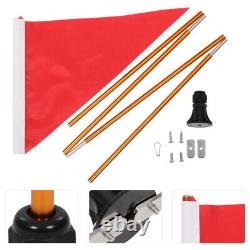 5 PCS Couverture de Drapeau Multi-fonction pour Bateau avec Plug Monté sur Rail de Kayak