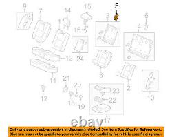 Acura Honda Oem 10-13 Zdx Arrière D'ancrage Du Siège Couvercle Droit 81323stxa11ze