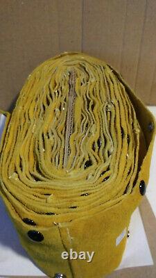 Anchor Liketillman Cable Cover Side Split Leather 4 In X 50 Ft Snaps (nos) Nouveau