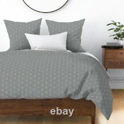 Ancres Dans Et Lumière Texture Anchor Sateen Duvet Cover Par Roostery