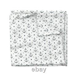 Ancres Moderne Nautic Nursery Decor Star Of The Sateen Duvet Cover By Roostery