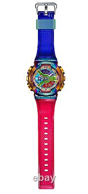 Casio Rainbow G-shock Metal Covered Gm-110rb-2ajf Men’s Watch New Fedex From Jp