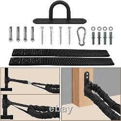 Corde de bataille, corde d'entraînement avec housse, ancre en acier et sangle incluses, corde lourde