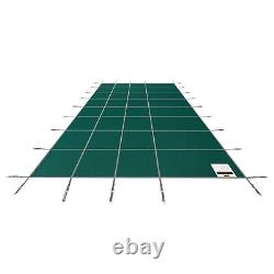 Couverture de sécurité pour piscine enterrée VEVOR Couverture d'hiver pour piscine 20 x 42 pieds avec outils d'ancrage