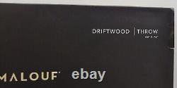 Couverture pondérée LP Malouf avec housse en velours Driftwood de 48 x 72 pouces et un poids de 12 livres