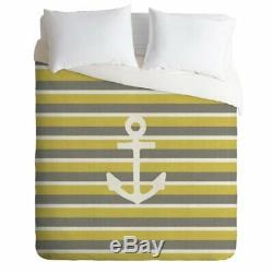 Deny Designs Bianca Vert Anchor 2 Housse De Couette Roi