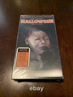 Halloween Vhs 1999 Anchor Bay Couverture Lenticulaire Remastered Horror Sealed Rare