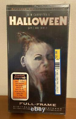 Halloween Vhs Bande Lenticular Cover Horror Anchor Bay Rare New Sealed