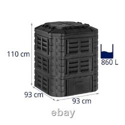 Jardin Compost Bin Jardin Composter Outdoor Compost Bin En Plastique 860l